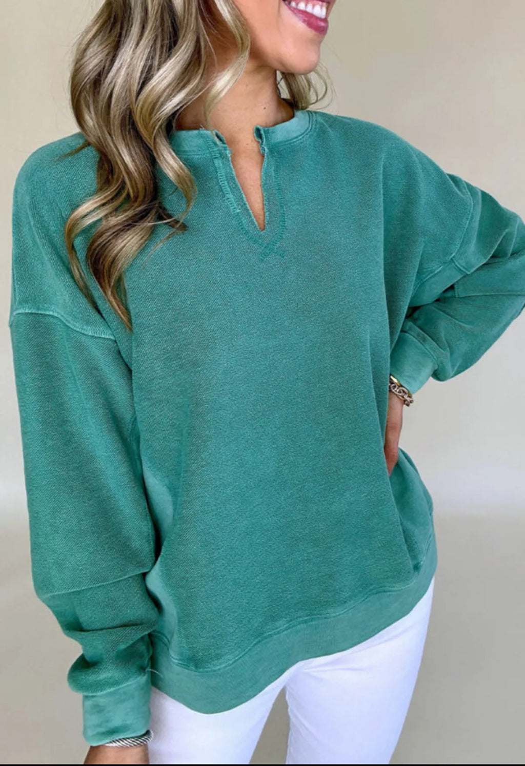 Green Pullover