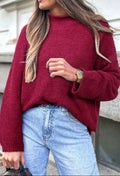 Burgundy Sweater